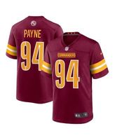 Nike Men's Da'Ron Payne Burgundy Washington Commanders Game Jersey