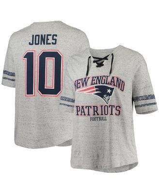 Men's Nike Mac Jones Gray New England Patriots Inverted Legend Jersey