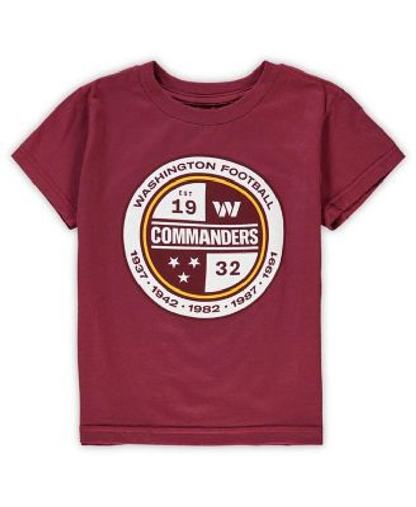 Nfl Washington Commanders Toddler Boys' Short Sleeve Young Jersey