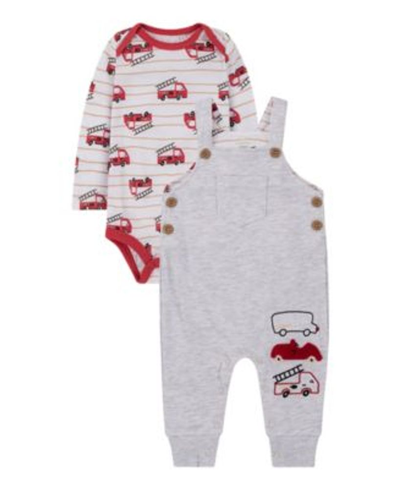 Boys Overall and Bodysuit