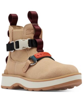 Women's Hi-Line EQ Contrast-Trimmed Chelsea Booties