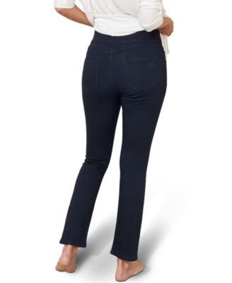 Women's Silky Denim Easy Skinny with Cambre Waistband Jeans