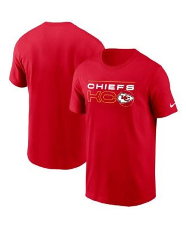 Men's Junk Food Red Kansas City Chiefs Disney Mickey QB T-Shirt