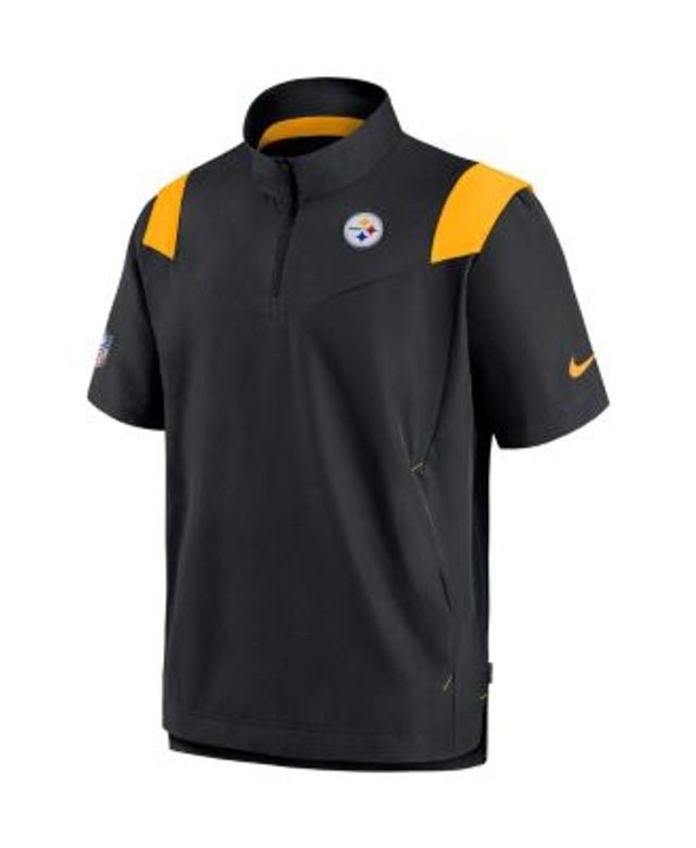 Buy the Mens Pittsburgh Steelers NFL Football Full Zip Puffer