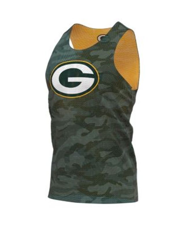 FOCO Packers Reversible Mesh Muscle Tank Top XL Green