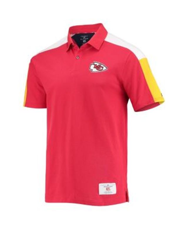 Tommy Hilfiger Men's Red, White Kansas City Chiefs Varsity Stripe Rugby  Long Sleeve Polo Shirt - Macy's