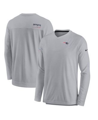 Carolina Panthers Nike Sideline Coaches Performance Long Sleeve Shirt -  White