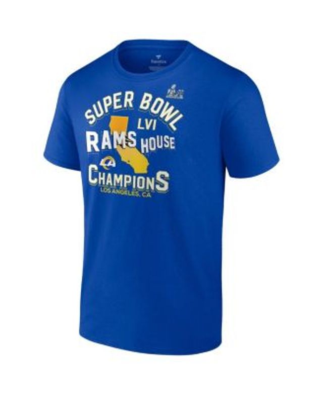 Nike Men's White Los Angeles Rams Super Bowl LVI Champions Hometown T-shirt  - Macy's