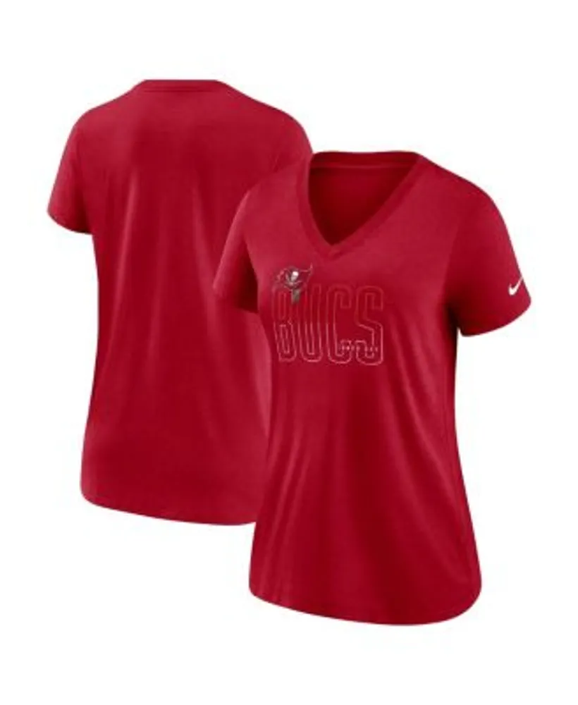 Nike Rams Slant Logo V-Neck T-Shirt - Women's