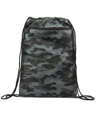 Men's Camo Drawstring Bag, Created for Macy's