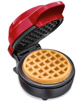 Mini Waffle Maker - Red