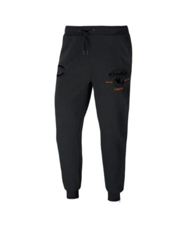 NFL Properties Men's NFL X Staple Orange, Black Chicago Bears Split Logo  Fleece Pants