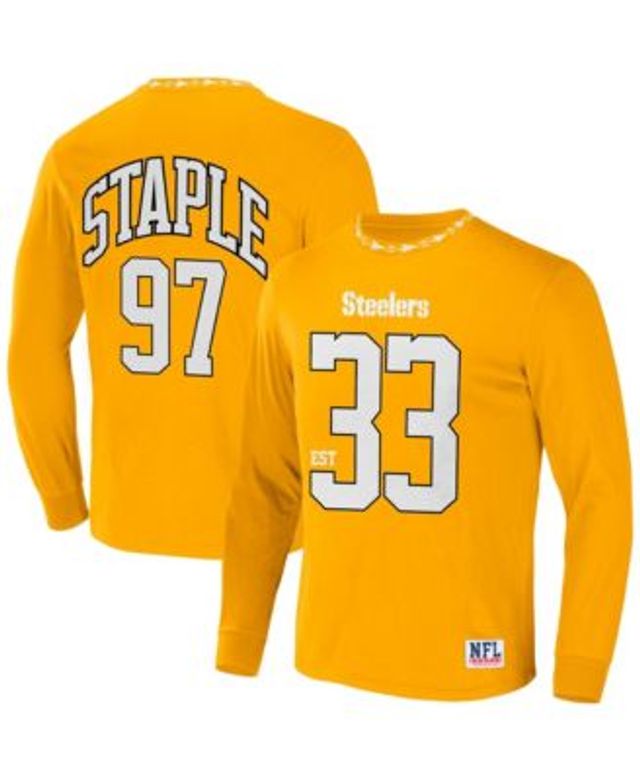 NFL Properties Men's NFL X Staple Yellow, Black Pittsburgh