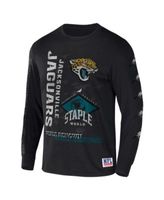 Nfl Properties Men's Nfl X Staple Black Los Angeles Rams World Renowned  Long Sleeve T-shirt