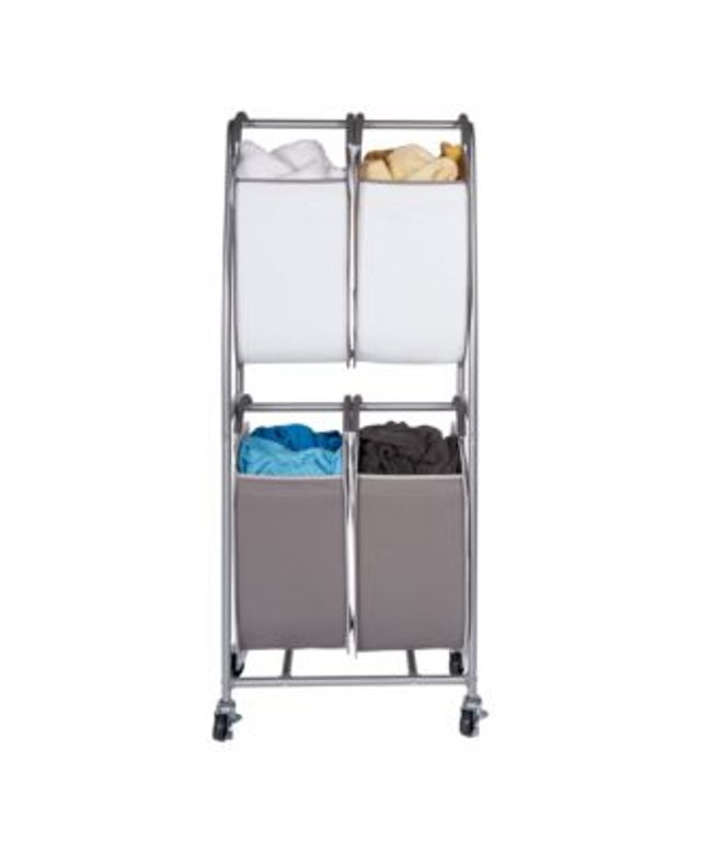 type A Front Loading Quad Laundry Sorter, 37.3 x 15 x 33.5-in | Canadian  Tire