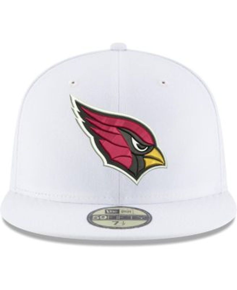 Men's White and Cardinal Arizona Cardinals 2Tone Snapback Hat