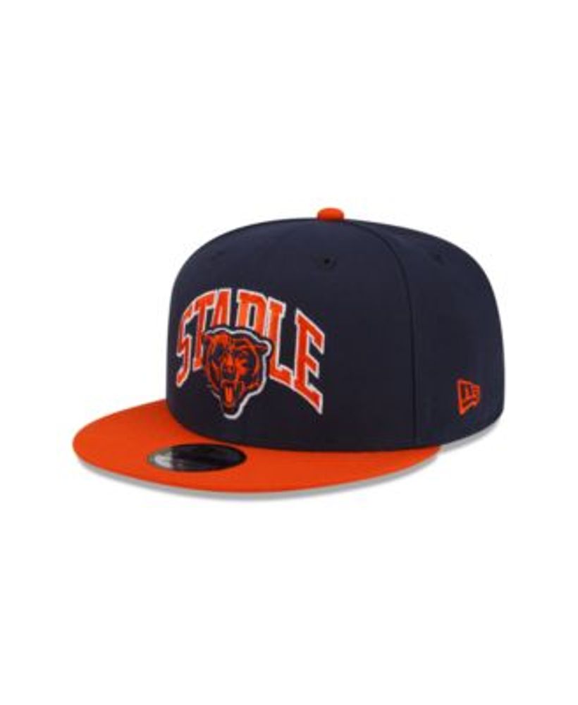 Men's Pro Standard Navy/Orange Chicago Bears 2Tone Snapback Hat