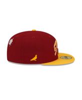 Men's New Era Burgundy Washington Commanders 2023 NFL Draft 59FIFTY Fitted Hat