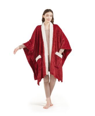 Cozy Plush Wrap Robe Throw, 50" x 70", Created for Macy's