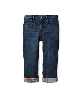 Boys' Lined Medium Wash Denim, Infant