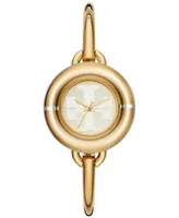 Tory Burch Women's Eleanor Gold-Tone Stainless Steel Bracelet Watch 34mm - Gold