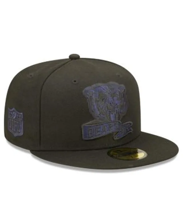 Chicago Bears New Era Camo 59FIFTY Fitted Hat - Black