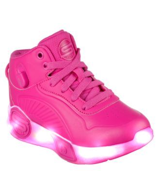 Girls S-Lights Remix Light-Up Casual Sneakers from Finish Line