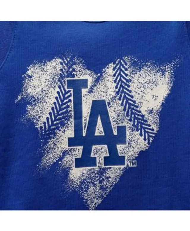 Outerstuff Infant Boys and Girls Royal and White and Pink Los Angeles  Dodgers Baseball Baby 3-Pack Bodysuit Set - Macy's