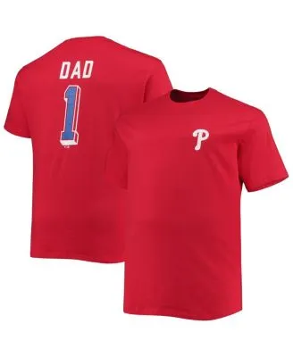 Men's Fanatics Branded Black San Francisco Giants Father's Day #1 Dad Long Sleeve T-Shirt