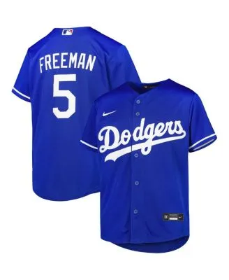 Los Angeles Dodgers Freddie Freeman 5 Alternate Royal 2022-23 All