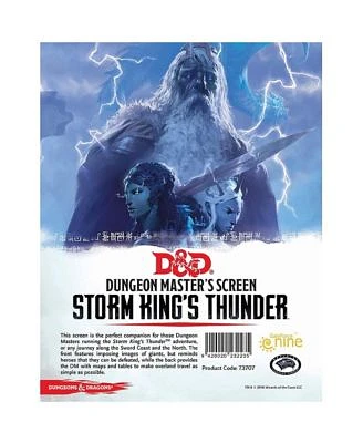 Storm Kings Thunder Dungeon Master's Screen Tabletop RPG DM Screen Dungeons Dragons