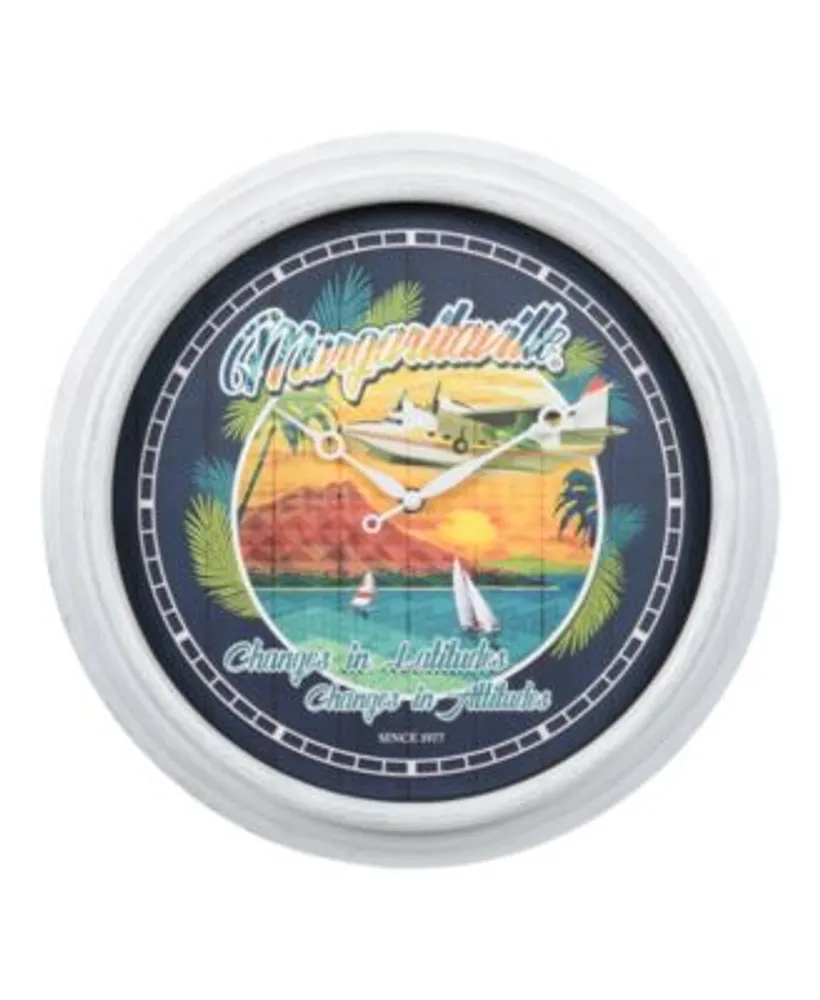 Margaritaville Margaritaville Wall Indoor/Outdoor Analog