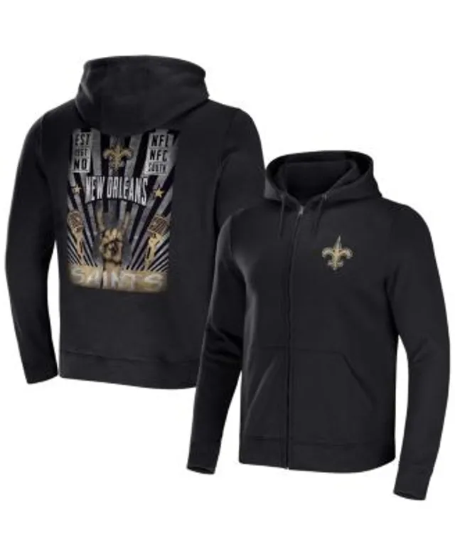 Las Vegas Raiders NFL x Darius Rucker Collection by Fanatics Rocker  Full-Zip Hoodie - Black