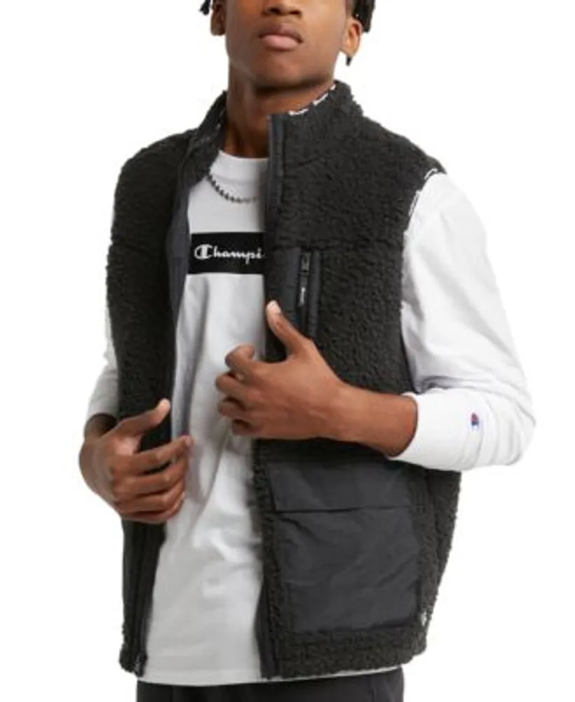 Philadelphia Eagles Houston Fleece Full-Zip Vest - Gray