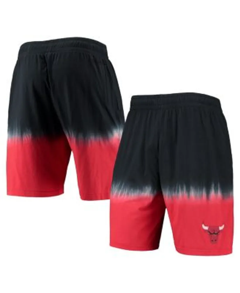 Men's Mitchell & Ness Black/Red Chicago Bulls Hardwood Classic Authentic  Shorts