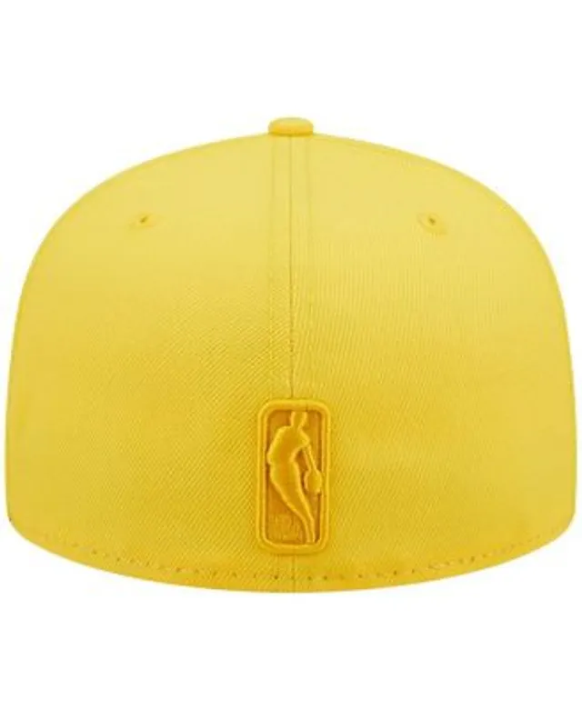 Men's New Era Gold Salt Lake Bees Authentic Collection 59FIFTY Fitted Hat