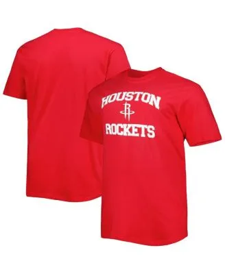 Men's Mitchell & Ness Hakeem Olajuwon Red Houston Rockets Big