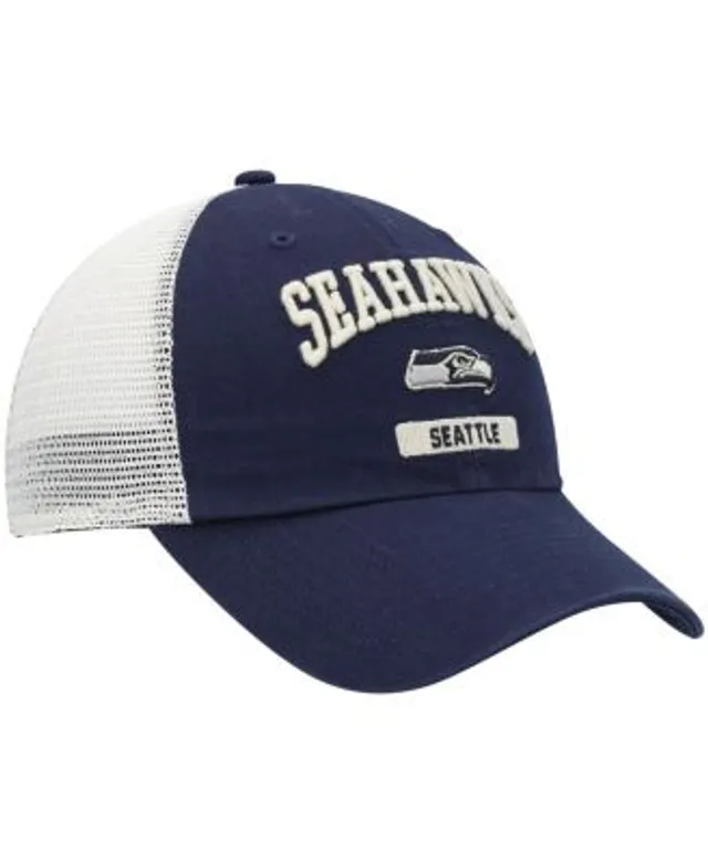 Lids Denver Broncos '47 Denali Trucker Clean Up Snapback Hat - Navy/White