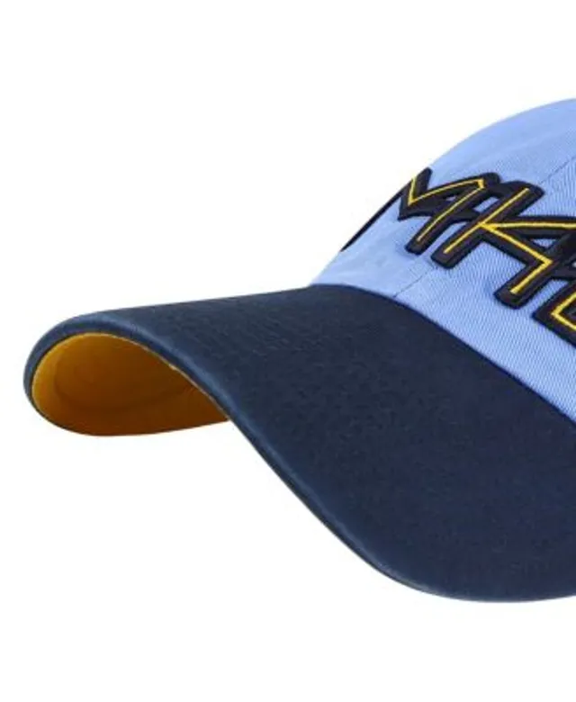 Men's Milwaukee Brewers '47 Powder Blue 2022 City Connect MVP Adjustable Hat