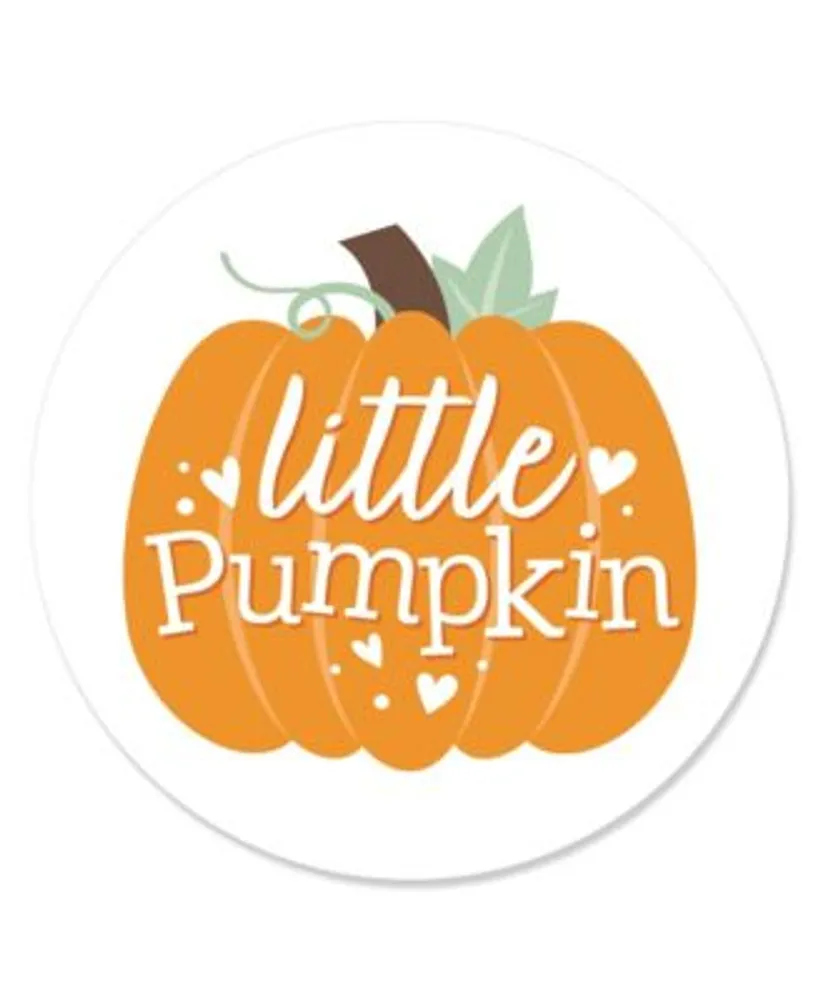 Big Dot Of Happiness Little Pumpkin - Fall Birthday Party Or Baby