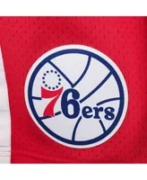 Philadelphia 76ers Hardwood Classics Red Shorts - Basketball