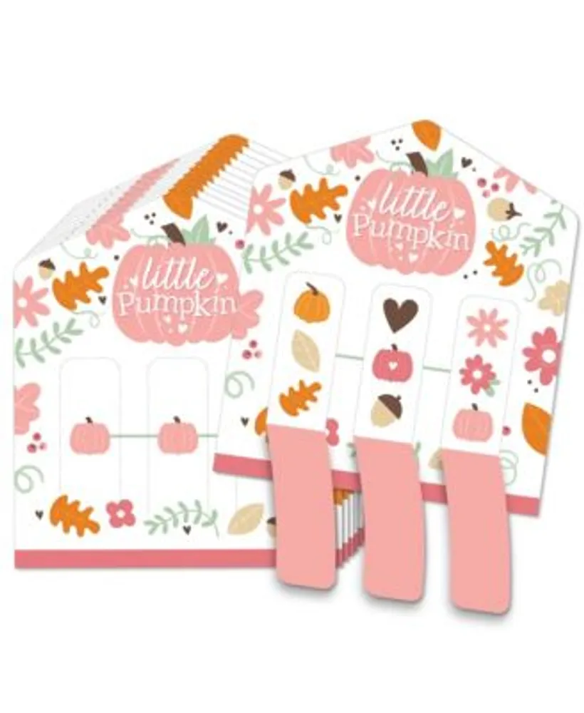 Big Dot Of Happiness Girl Little Pumpkin - Fall Birthday Party Or