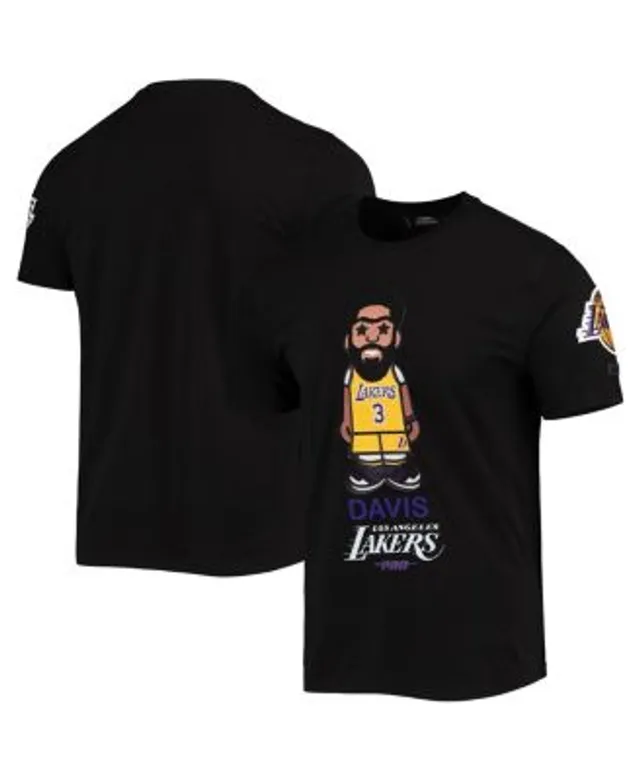 Pro Standard Men's Anthony Davis Black, Purple Los Angeles Lakers