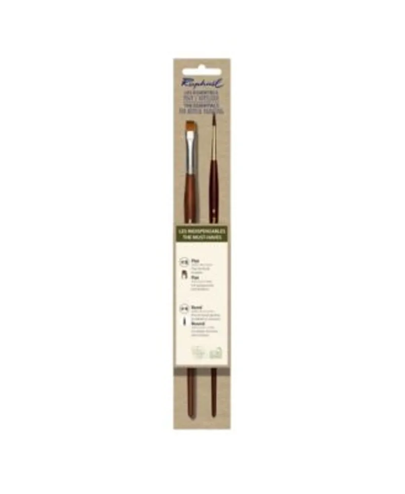 Raphael Essentials Must Haves Acrylic and Watercolor Brush 2 Piece Set