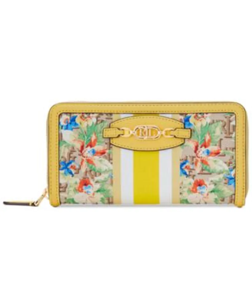 JACQUARD CONTINENT CLUTCH BAG