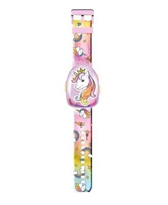 Learning Kids Pink Silicone Strap Smart Watch 42.5mm