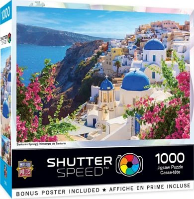 MasterPieces 1000 Piece Jigsaw Puzzle - Santorini Spring