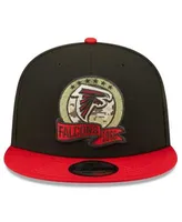 Atlanta Falcons New Era Youth Tear 9FIFTY Snapback Hat - Black