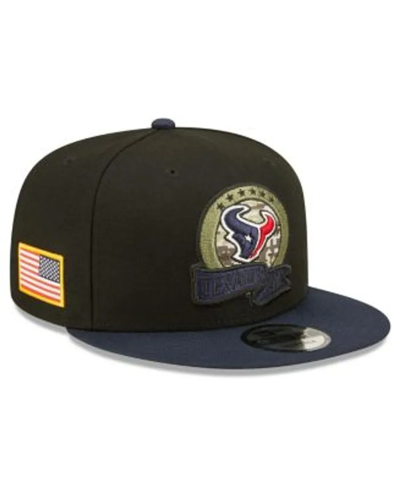 Men's New Era Navy Tennessee Titans Logo Tear 9FIFTY Snapback Hat