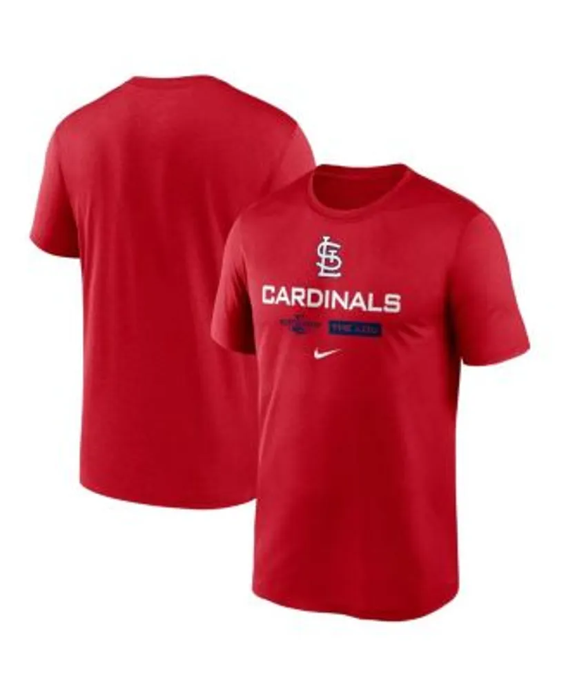 St. Louis Cardinals Nike 2022 Postseason Authentic Collection Dugout  T-Shirt - Red